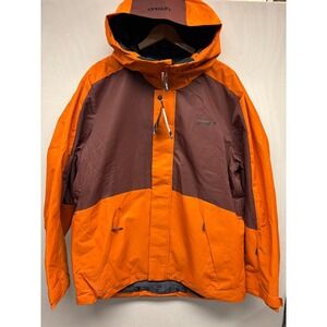 Oakley Range RC Jacket 2.0 Mens Ginger Full‎ Zip Hooded Waterproof XL NWT